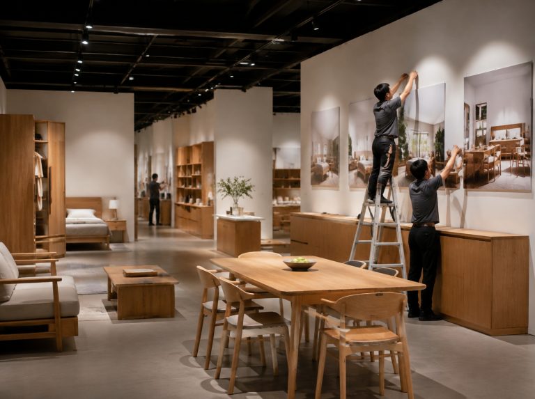 安国企业展厅与文化墙设计施工